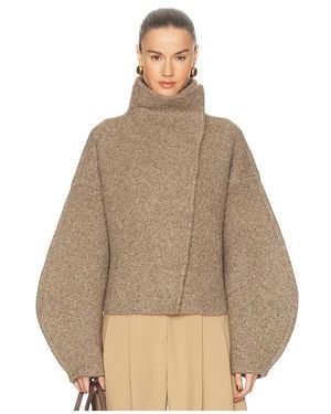 Camila Coelho Wynter Boiled Knit Jacket - Natural