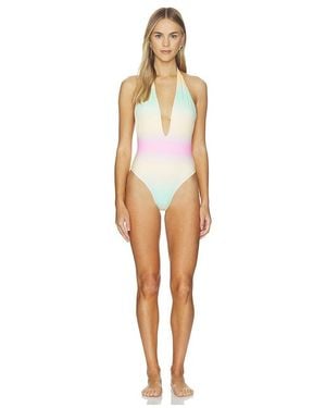 LoveShackFancy Meegan Swimsuit - White