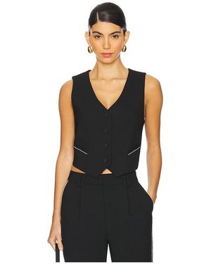 AllSaints Atlas Krys Waistcoat - Black