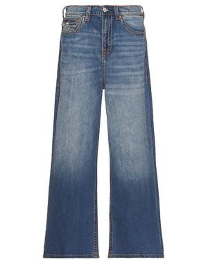 True Religion Mikey Big T Flap バギーデニム - ブルー