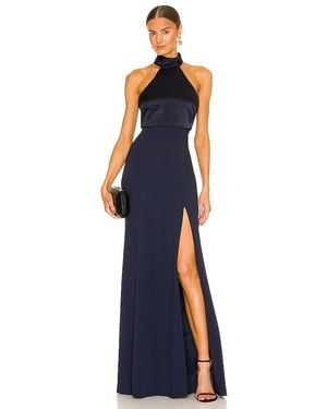 Cinq À Sept Alexandra Gown - Blue