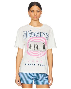 Daydreamer The Doors 1968 World Tour Boyfriend Tee - White