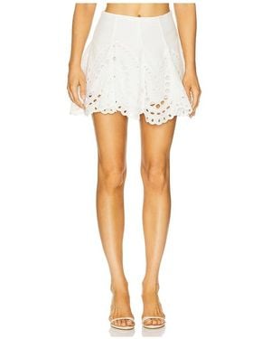 Charo Ruiz Sail Skirt - White