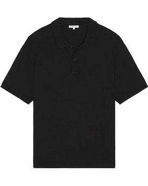 Cotton Citizen Lennon Polo Tee - Black