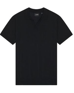 Cuts Riviera Knit Polo - Black