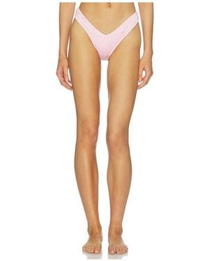 Skims Satin Swim Bikini Bottom - White