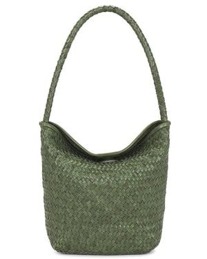 Madewell Handwoven Shoulder Bag - Green