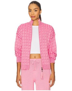 Frankie's Bikinis Strick Bea Cable Knit - Pink