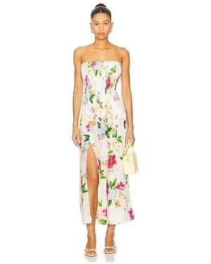 Yumi Kim Maxivestido Moana En Color Ivory Talla (También En M, S, Xl, Xs) - Metálico