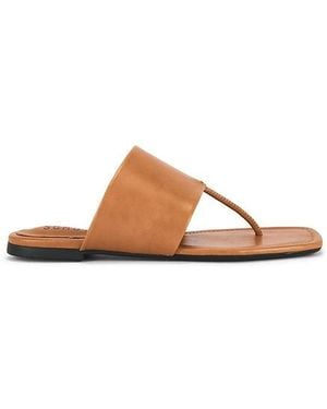 SCHUTZ SHOES Martha Flat - Brown