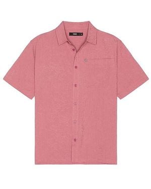 Former Vivian Vine Short Sleeve Shirt - Pink