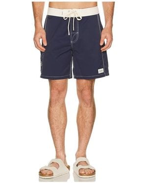 Rhythm Breakers Block Swimtrunk - Blue