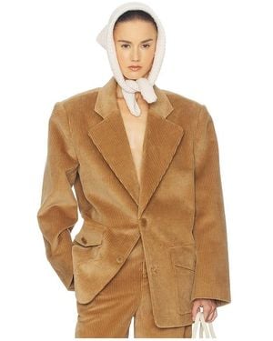 Helsa The Very Oversized Blazer - Natural