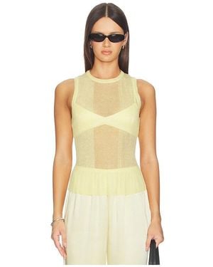 SER.O.YA Jori Top En Color Amarillo Talla (También En Xxs, Xs, S, M, Xl) - Neutro