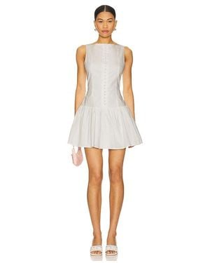 MORE TO COME Kingsley Mini Dress - White