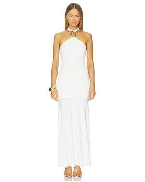 Runaway the Label Alola Halter Maxi Dress - White