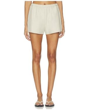Enza Costa Twill All Day Short - White