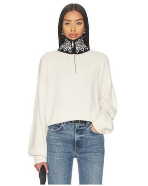 Lovers + Friends Jersey Estela En Color Crema Talla (También En Xs, S) - Azul