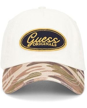 Guess Vintage Trucker Hat - Natural