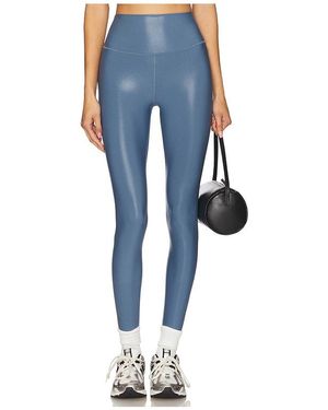 Spiritual Gangster Lotus High Gloss 7/8 Legging - Blue