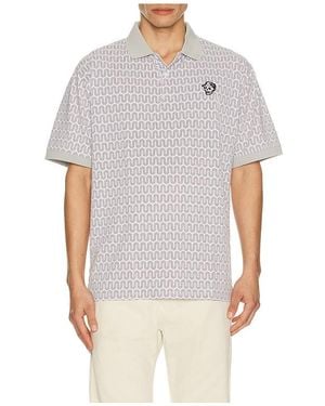 Devereux Golf The Disco Rodeo Polo - White