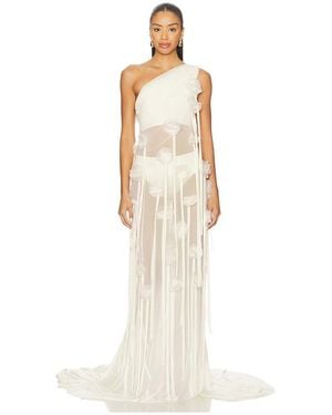 Deme by Gabriella Flora Dress - White