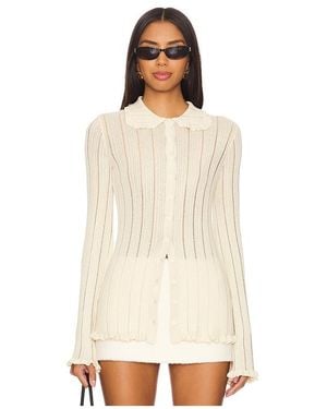 LPA Kiara Knit Cardigan - Natural