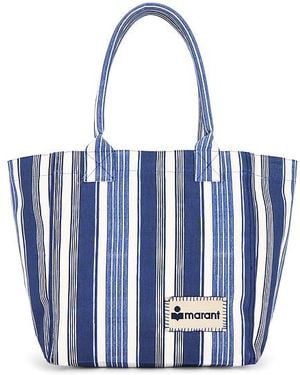 Isabel Marant Yenky Small Tote Bag - Blue