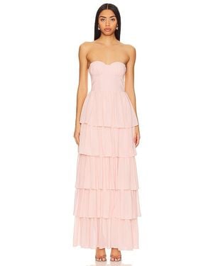 Lovers + Friends Hattie Gown - Pink