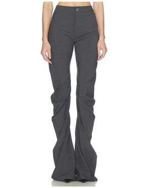 Jade Cropper Twisted Trouser - Blue