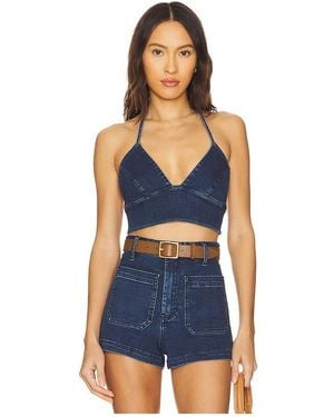 Show Me Your Mumu Palm Springs Top - Blue