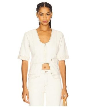 seventy + mochi Lea Top - White