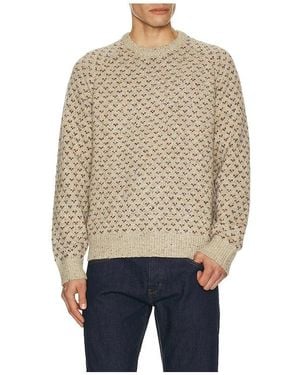 Faherty Pull Donegal En. Taille Also En S, Xl/1X - Bleu