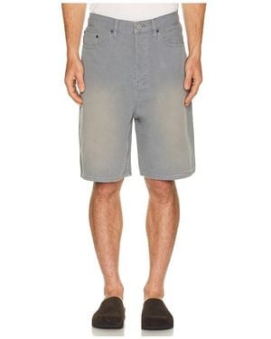 FRAME Canvas Baggy Shorts - Grey