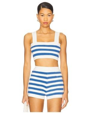 Posse Ari Crop Top - Blue