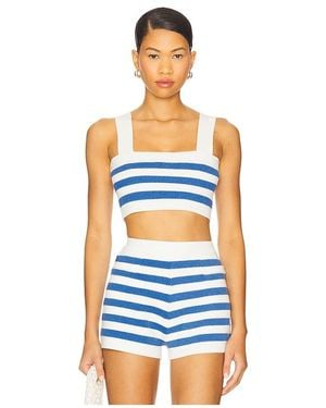 Posse Ari Crop Top - Blue