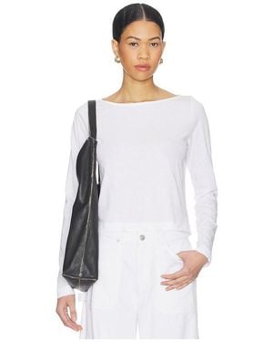 PERFECTWHITETEE Drop Shoulder Long Sleeve - White