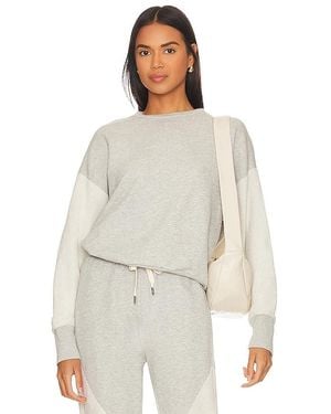 NSF Cj Reverse Sleeve Crewneck Sweatshirt - White