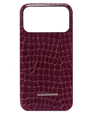 Heaven Mayhem 17 Pro Max Phone Case - Red