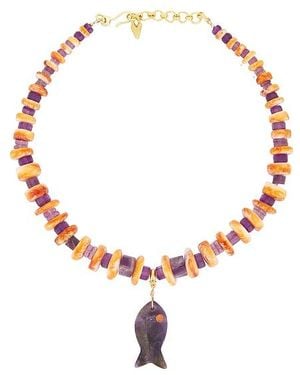 Brinker & Eliza Coastal Muse Necklace - Multicolour