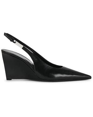 Tory Burch Gigi Slingback Wedge Pump - Black