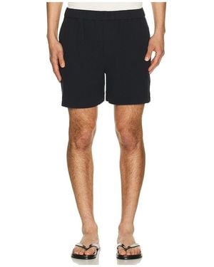 FRAME Open Weave Shorts - Black