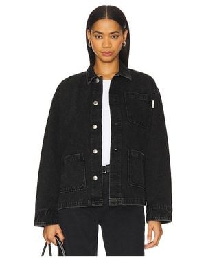Museum of Peace & Quiet Wordmark Chore Coat - ブラック