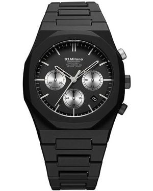 D1 Milano Polychrono 40.5Mm Watch - Schwarz