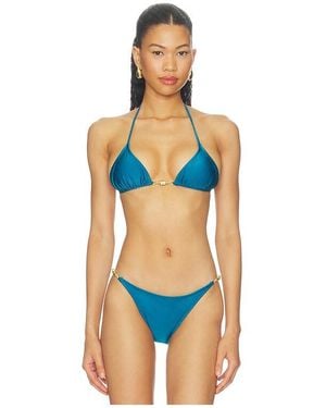 Shani Shemer Alexander Bikini Top - Blue