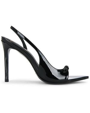 Black Suede Studio Heidi 100 Sandal - Black