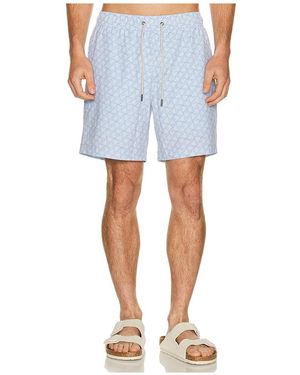 Fair Harbor 7 Bayberry Swim Trunk - Blue