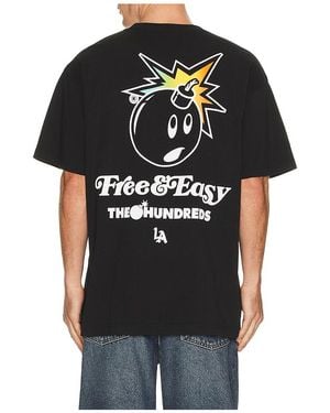 The Hundreds X Free & Easy Adam Bomb T-Shirt - Black