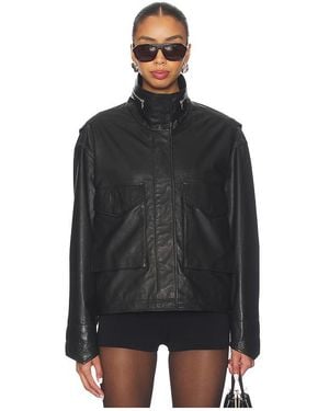 AllSaints Jacke Clay - Schwarz