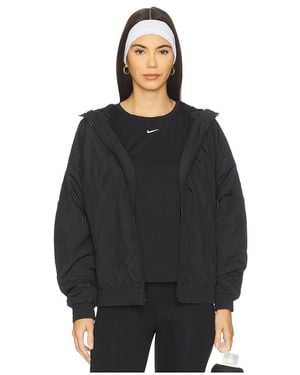 Nike Loose Essential Woven Uv Hooded Jacket - Black